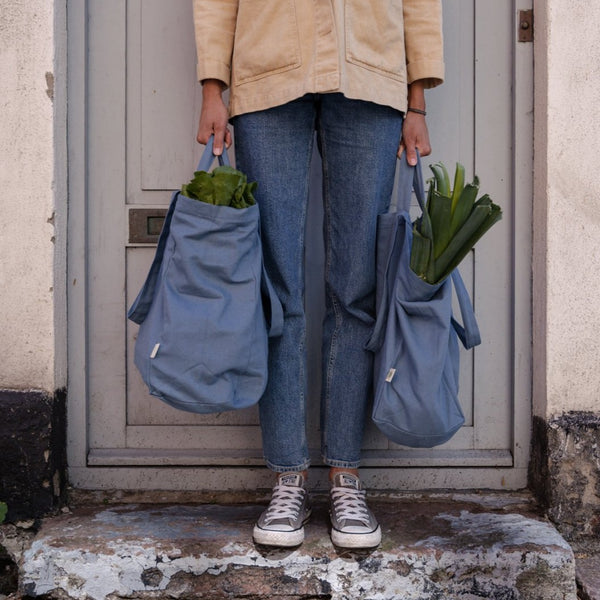 Organic fabric bag Original Blue