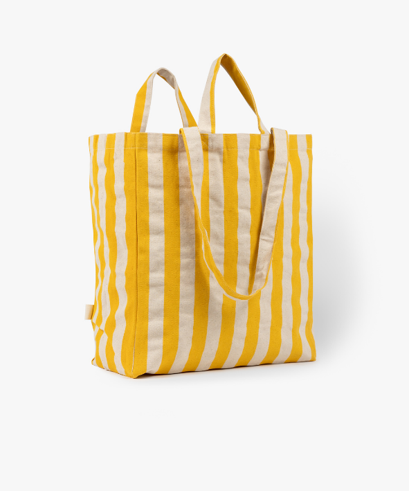 Cloth bag Original - Striped YELLOW