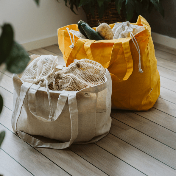 Organic fabric bag low nature